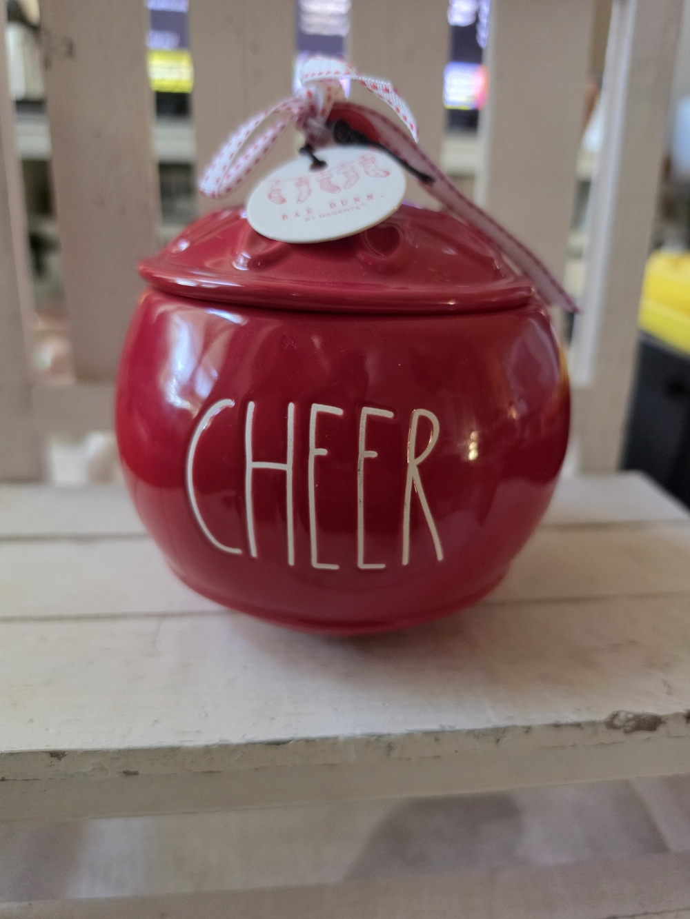 Rae Dunn CHEER Canister